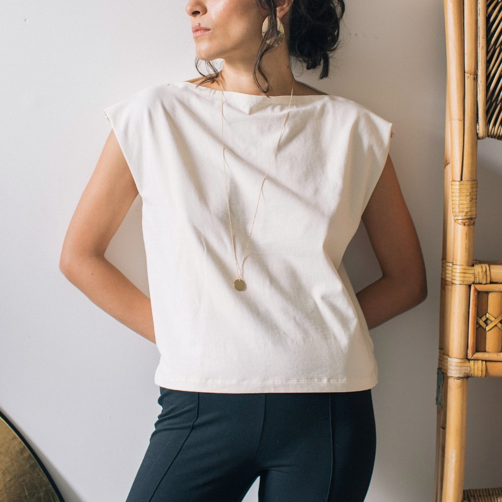 Shirt | Cream Summer - Papita.nl