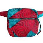 Fanny pack | Red Waves - Papita.nl